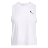 Canotta Donna Under Armour Vanish Energy Crop Bianco | NonSoloSport