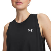 Canotta Donna Under Armour Tech Nero Bianco | NonSoloSport