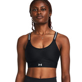 Bra Donna Under Armour Infinity 2.0 Mid Nero Bianco | NonSoloSport