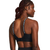 Bra Donna Under Armour Infinity 2.0 Mid Nero Bianco | NonSoloSport