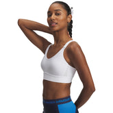 Bra Donna Under Armour Infinity 2.0 Mid Bianco | NonSoloSport