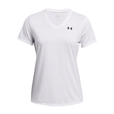 Under Armour T-Shirt Tech V-Neck Donna Bianco | NonSoloSport