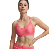 Bra Donna Under Armour Crossback Low Rosa | NonSoloSport