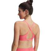 Bra Donna Under Armour Crossback Low Rosa | NonSoloSport