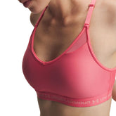 Bra Donna Under Armour Crossback Low Rosa | NonSoloSport