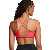 Bra Donna Under Armour Crossback Low Rosso | NonSoloSport