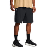 Shorts Cargo Uomo Under Armour Vibe Woven Nero Bianco | NonSoloSport