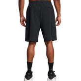 Shorts Cargo Uomo Under Armour Vibe Woven Nero Bianco | NonSoloSport