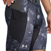 Shorts Uomo Under Armour HeatGear Printed Compression Nero | NonSoloSport
