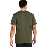 T-Shirt Uomo Under Armour Heavyweight Hoops Certified Verde | NonSoloSport