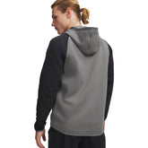 Felpa Uomo Under Armour Unstoppable Fleece Grigio Nero | NonSoloSport