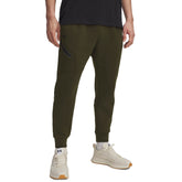 Pantalone Jogger Uomo Under Armour Unstoppable Fleece Verde | NonSoloSport