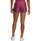 Shorts Donna Under Armour Tech Play Up Bordeaux | NonSoloSport