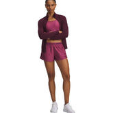 Shorts Donna Under Armour Tech Play Up Bordeaux | NonSoloSport