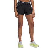 Shorts Donna Under Armour Tech Play Up 2 in 1 Nero | NonSoloSport