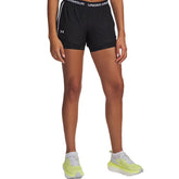 Shorts Donna Under Armour Tech Play Up 2 in 1 Nero | NonSoloSport