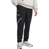 Pantalone Cargo Uomo Under Armour Unstoppable Nero Argento | NonSoloSport