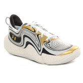 Scarpa da Basket Uomo Under Armour Ua Spawn 6 Bianco Oro | NonSoloSport