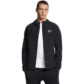 Giacca Uomo Under Armour Vibe Woven Nero Bianco | NonSoloSport