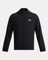 Giacca Uomo Under Armour Vibe Woven Nero Bianco | NonSoloSport