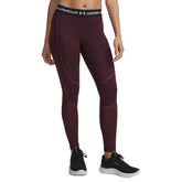 Leggings Donna Under Armour ColdGear Bordeaux | NonSoloSport