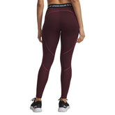 Leggings Donna Under Armour ColdGear Bordeaux | NonSoloSport