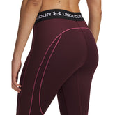 Leggings Donna Under Armour ColdGear Bordeaux | NonSoloSport