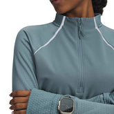 Maglia Donna Under Armour Velociti Pro Cold Weather Azzurro | NonSoloSport