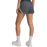 Shorts Donna Under Armour Fly By Grigio Lime | NonSoloSport