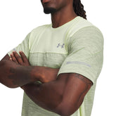 T-Shirt Uomo Under Armour Tech Utility Verde Grigio | NonSoloSport