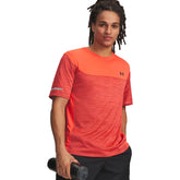 T-Shirt Uomo Under Armour Tech Utility Rosso Nero | NonSoloSport