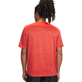 T-Shirt Uomo Under Armour Tech Utility Rosso Nero | NonSoloSport
