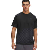 T-Shirt Uomo Under Armour Tech Fade Nero Grigio | NonSoloSport