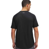 T-Shirt Uomo Under Armour Tech Fade Nero Grigio | NonSoloSport