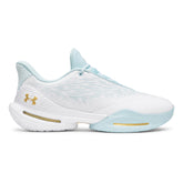 Scarpa da Basket Uomo Under Armour D. Fox 3 Bianco Azzurro | NonSoloSport