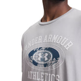 T-Shirt Uomo Under Armour Globe Grigio Bianco | NonSoloSport