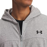 Felpa Uomo Under Armour Rival Lightweight Grigio Nero | NonSoloSport