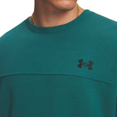 Felpa Uomo Under Armour Rival Lightweight Verde Nero | NonSoloSport