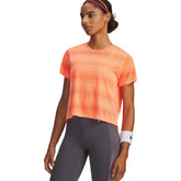 T-Shirt Donna Under Armour Velociti Arancione | NonSoloSport