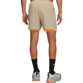 Shorts Uomo Under Armour Trail Run Lined Beige Arancione | NonSoloSport