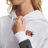 Felpa Donna Under Armour Sport Terry Trend Bianco | NonSoloSport