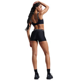 Shorts Donna Under Armour HeatGear Nero Bianco | NonSoloSport
