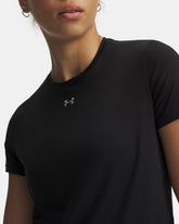 T-Shirt Donna Under Armour Vanish Nero Grigio | NonSoloSport