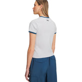 T-Shirt Donna Under Armour Ringer Grx Grigio Blu | NonSoloSport