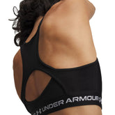 Bra Donna Under Armour HeatGear Crossback High Nero | NonSoloSport