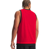 Canotta Uomo Under Armour Hoops 695 Rosso Nero | NonSoloSport