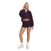 Felpa Donna Under Armour Icon Fleece Viola | NonSoloSport