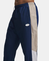 Pantalone Uomo Under Armour Rival Woven Colorblock Blu Bianco | NonSoloSport