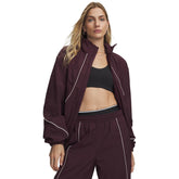 Giacca Donna Under Armour Unstoppable Woven Wind Bordeaux | NonSoloSport