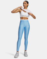 Leggings Donna Under Armour HeatGear Azzurro Bianco | NonSoloSport